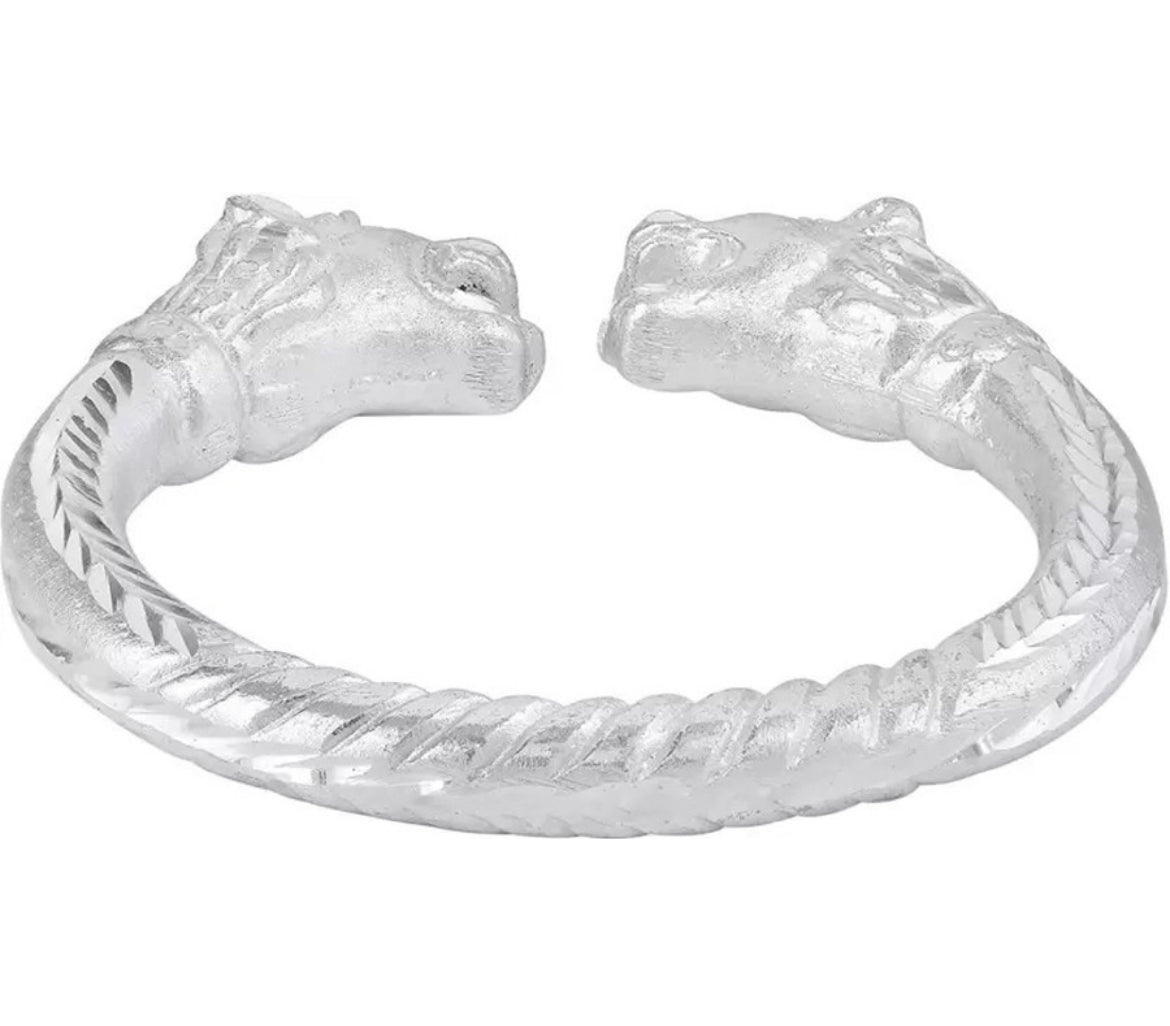Silver-Plated Artificial Kada for Men & Women