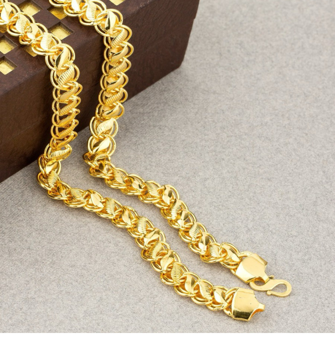 Gold Plated Designer Chain | Artificial Jewellery for Men & Women