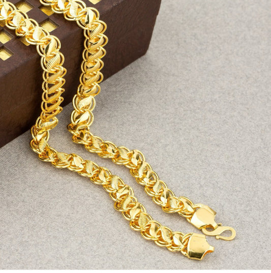 Gold Plated Designer Chain | Artificial Jewellery for Men & Women