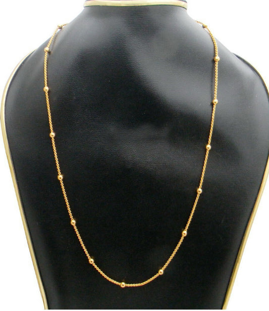 Classic Artificial Gold Plated Chain for Men & Women